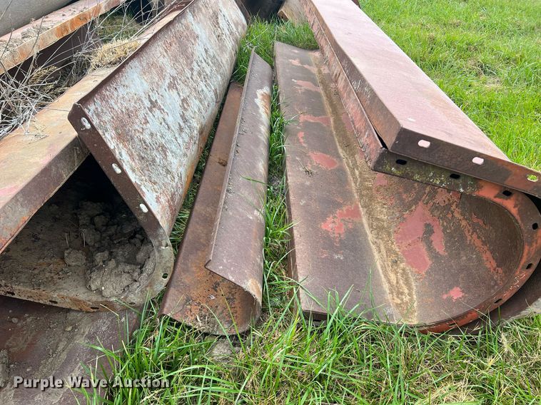 image for item II9129 Approximately 46 pieces of auger flighting