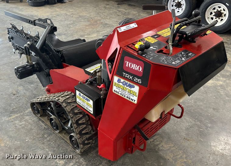 image for item JC9972 Toro TRX-26  trencher