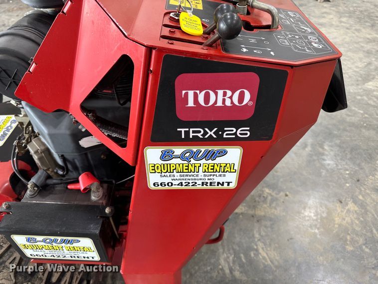 image for item JC9972 Toro TRX-26  trencher