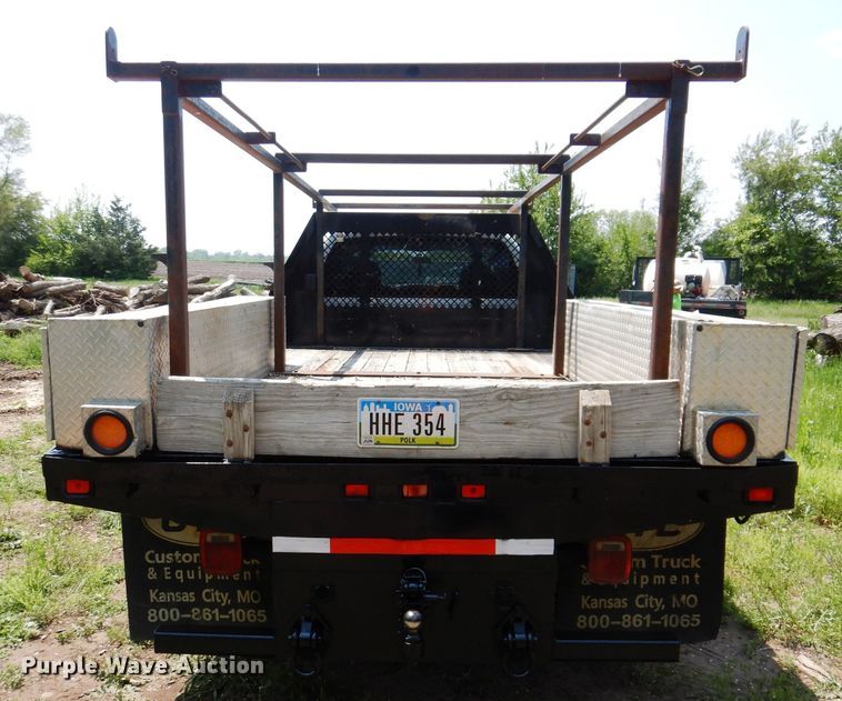 image for item JO9155 2008 Dodge Ram 5500  Quad Cab flatbed truck