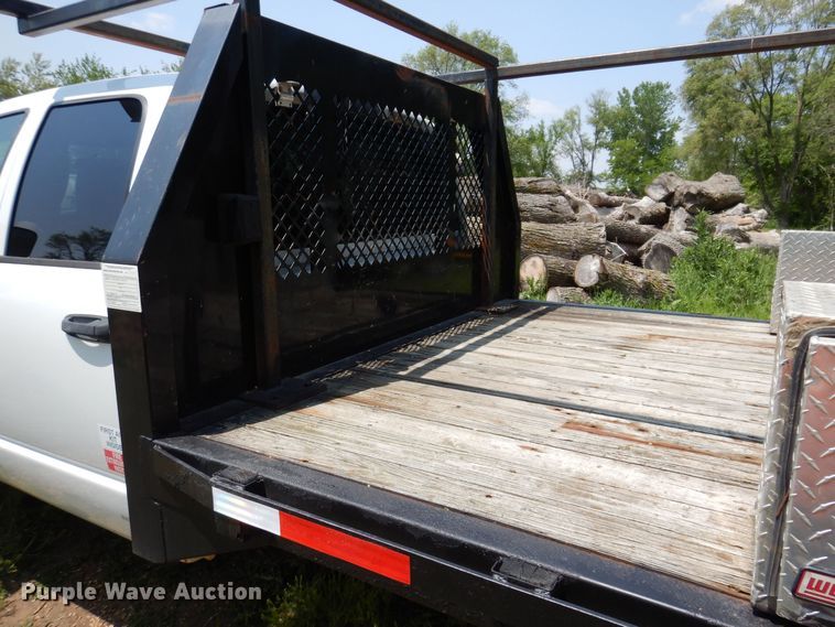 image for item JO9155 2008 Dodge Ram 5500  Quad Cab flatbed truck