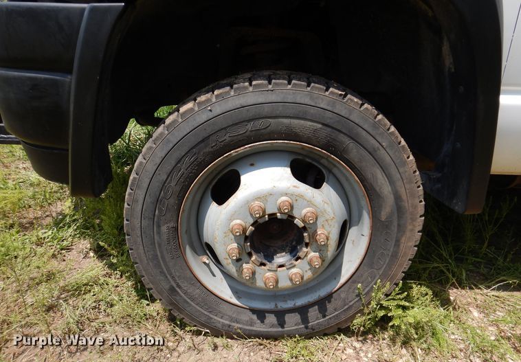 image for item JO9155 2008 Dodge Ram 5500  Quad Cab flatbed truck