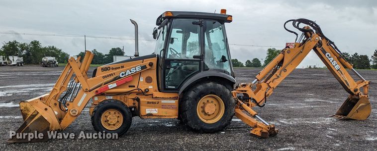 image for item KB9420 2005 Case 580 Super M Series 2  backhoe