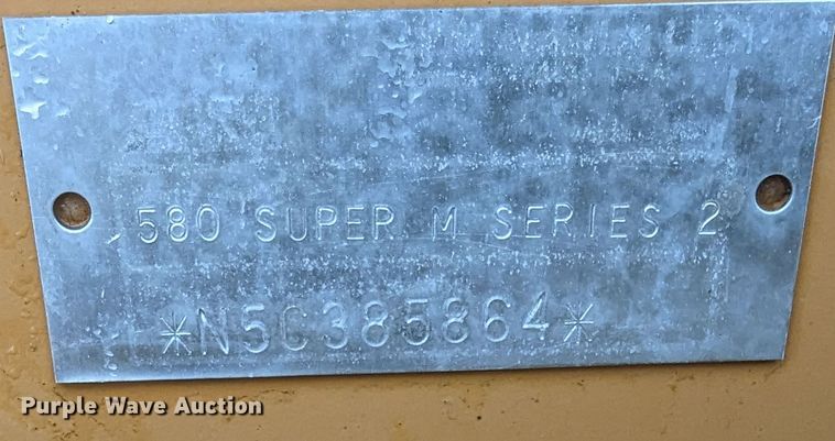 image for item KB9420 2005 Case 580 Super M Series 2  backhoe