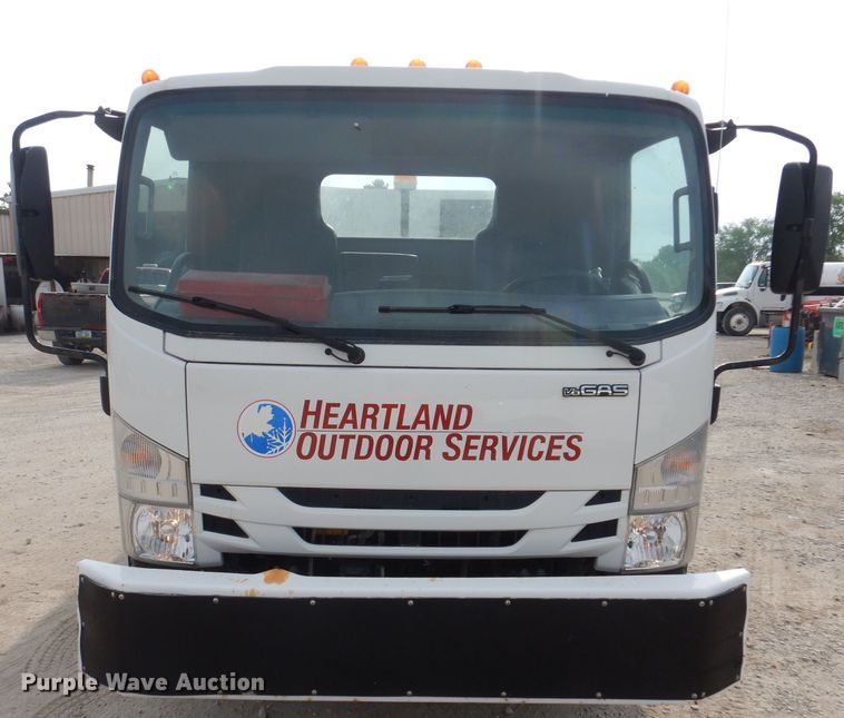 image for item KN9965 2016 Isuzu NPR  street sweeper truck