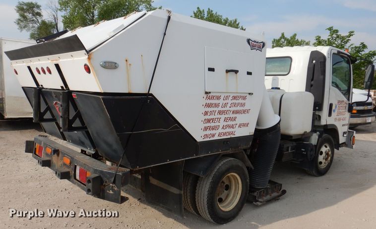 image for item KN9965 2016 Isuzu NPR  street sweeper truck