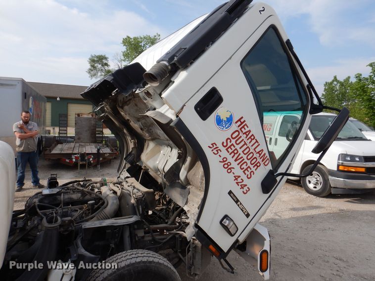 image for item KN9965 2016 Isuzu NPR  street sweeper truck