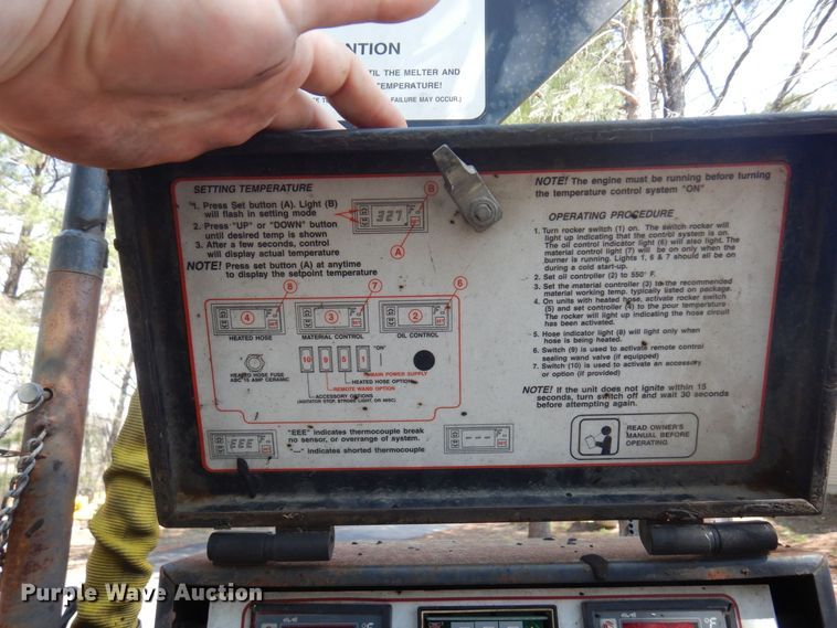 image for item KU9985 Cimline Magma 230D M/A  melter applicator