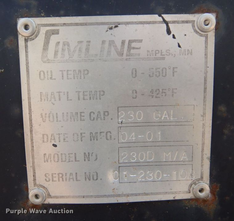 image for item KU9985 Cimline Magma 230D M/A  melter applicator