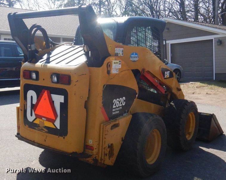 image for item KU9989 2012 Caterpillar 262C  skid steer loader