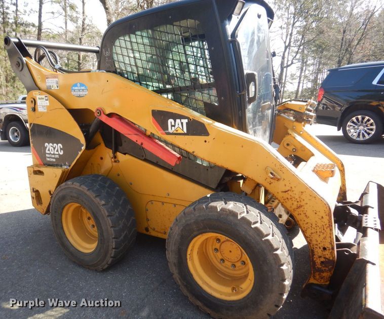 image for item KU9989 2012 Caterpillar 262C  skid steer loader