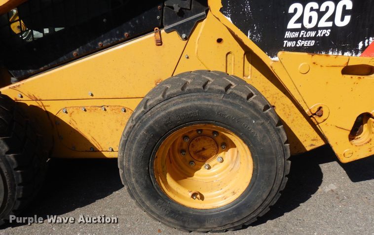 image for item KU9989 2012 Caterpillar 262C  skid steer loader