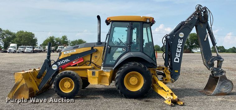 image for item KW9258 2018 John Deere 310SL  backhoe