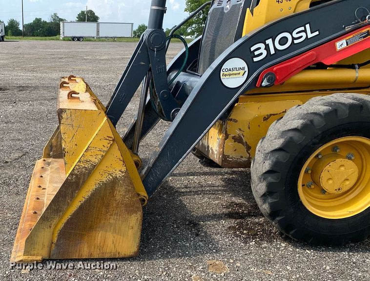 image for item KW9258 2018 John Deere 310SL  backhoe