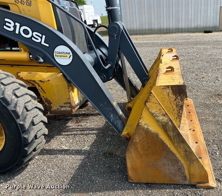 image for item KW9258 2018 John Deere 310SL  backhoe