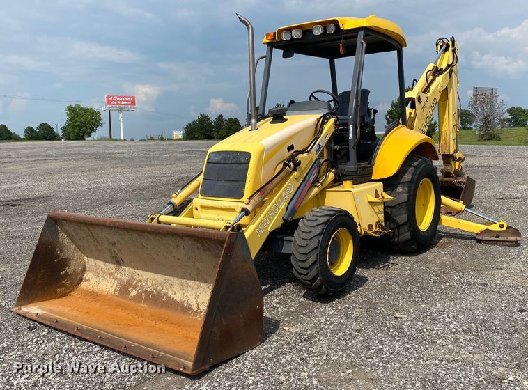 image for item KW9259 2002 New Holland LB75B  backhoe