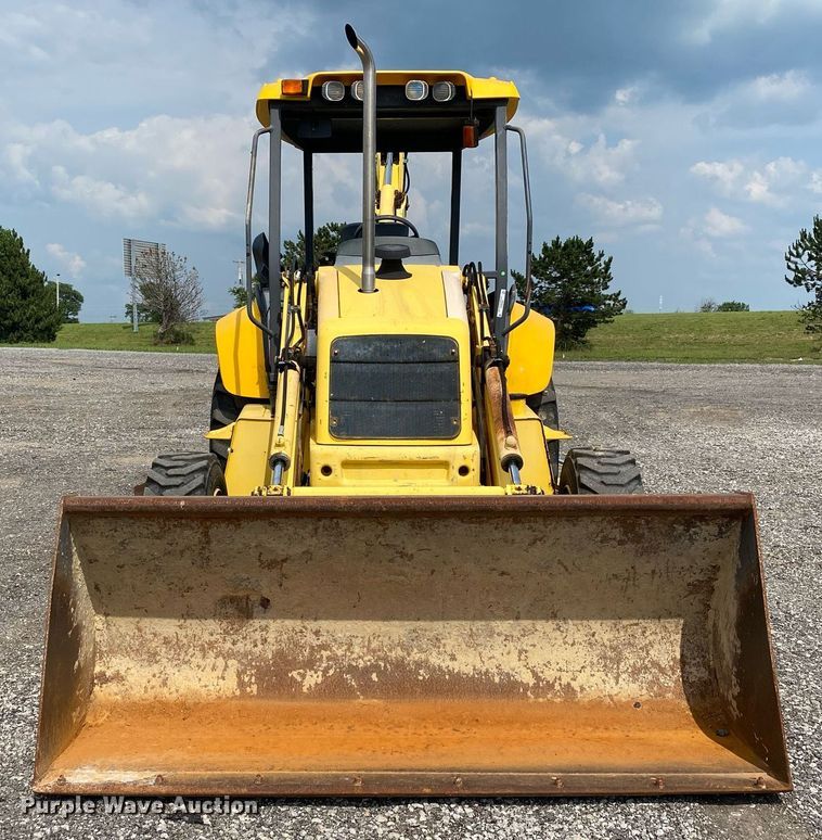 image for item KW9259 2002 New Holland LB75B  backhoe