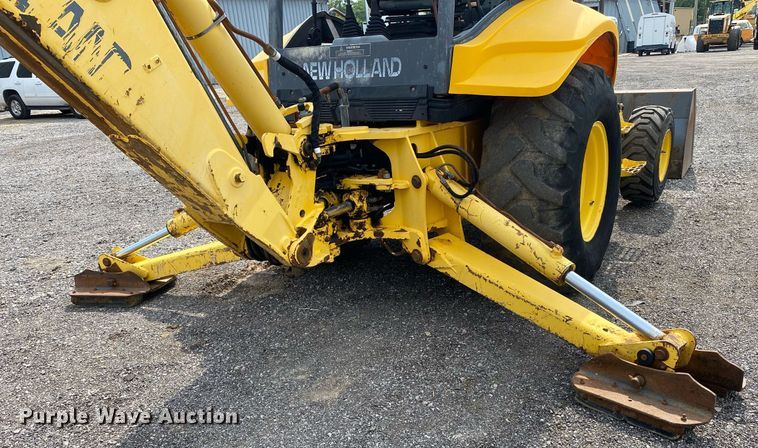 image for item KW9259 2002 New Holland LB75B  backhoe