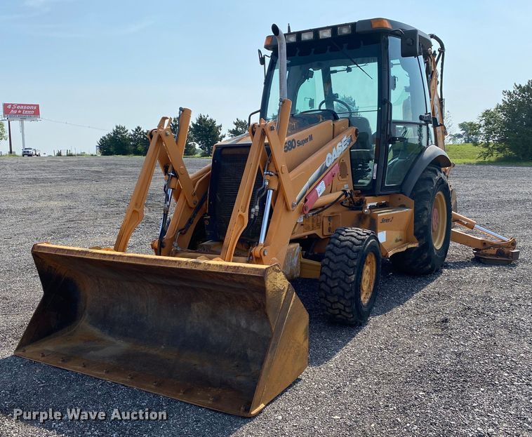 image for item KW9270 2005 Case 580 Super M II  backhoe