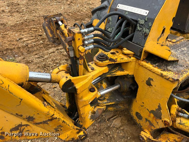 image for item LA9953 John Deere T5W3C  backhoe