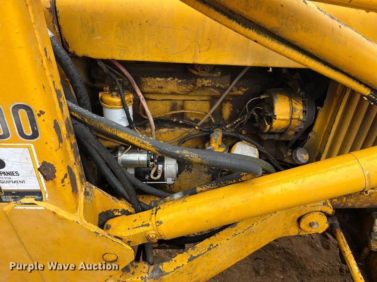 image for item LA9953 John Deere T5W3C  backhoe