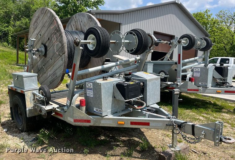 image for item LA9963 2021 Larson 5620  reel trailer