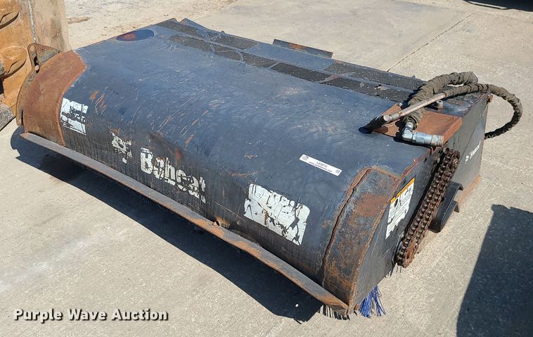 image for item LE9072 Bobcat 72 Sweeper  72" W skid steer broom