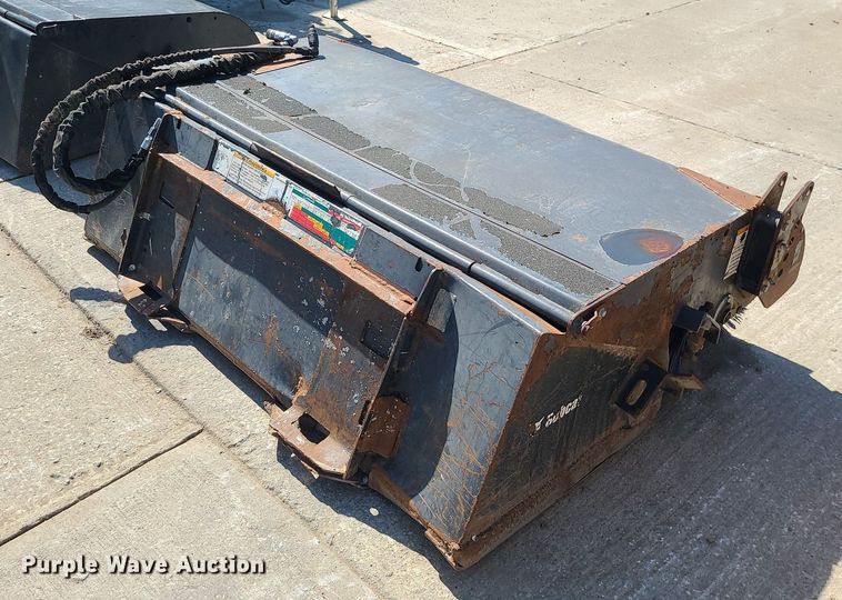 image for item LE9072 Bobcat 72 Sweeper  72" W skid steer broom
