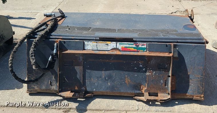 image for item LE9072 Bobcat 72 Sweeper  72" W skid steer broom