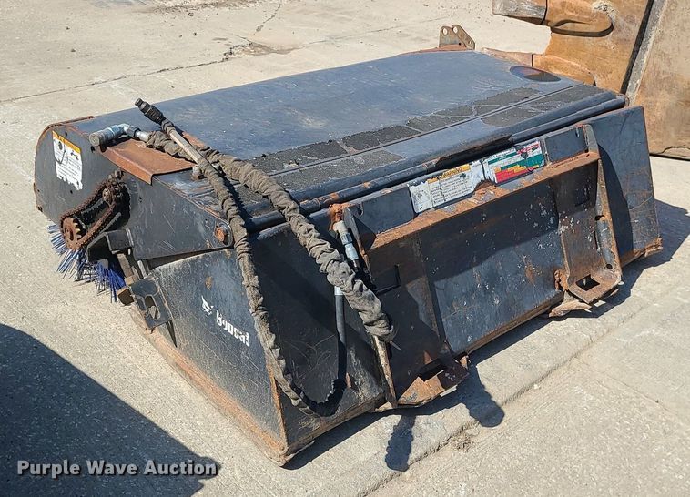 image for item LE9072 Bobcat 72 Sweeper  72" W skid steer broom