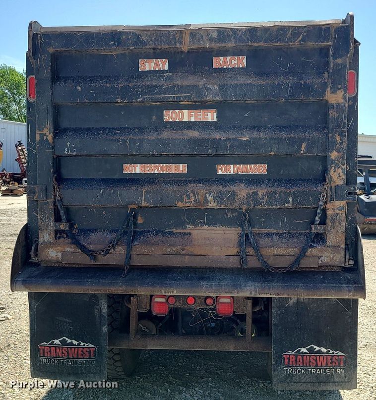 image for item LE9078 2008 Kenworth T800  dump truck