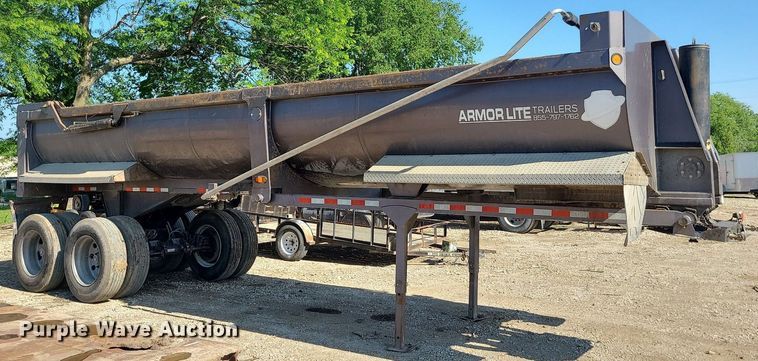 image for item LE9081 2017 Armor Lite SHD-28/42  dump trailer