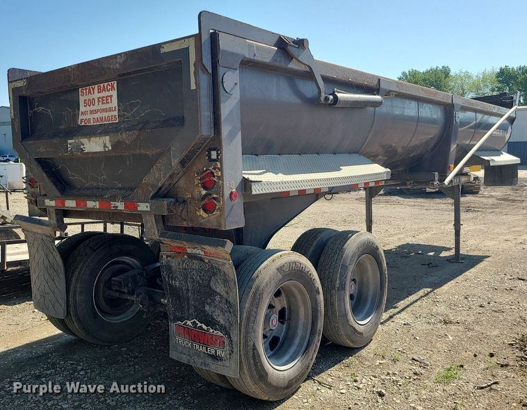 image for item LE9081 2017 Armor Lite SHD-28/42  dump trailer