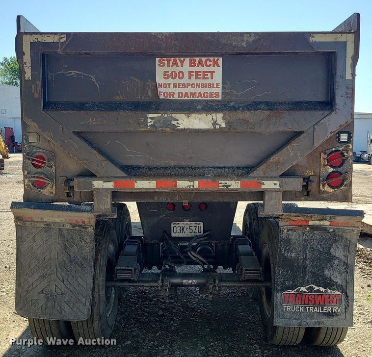 image for item LE9081 2017 Armor Lite SHD-28/42  dump trailer