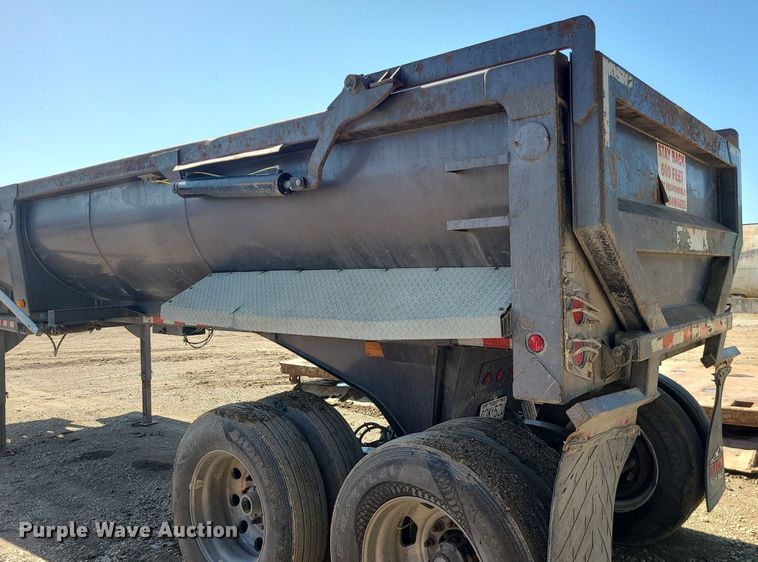 image for item LE9081 2017 Armor Lite SHD-28/42  dump trailer