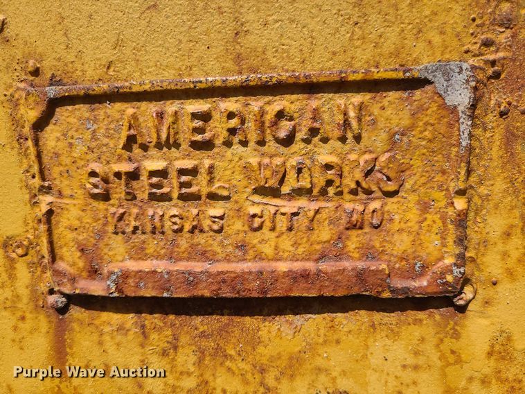 image for item LE9083 American Steel Works  wedge foot roller