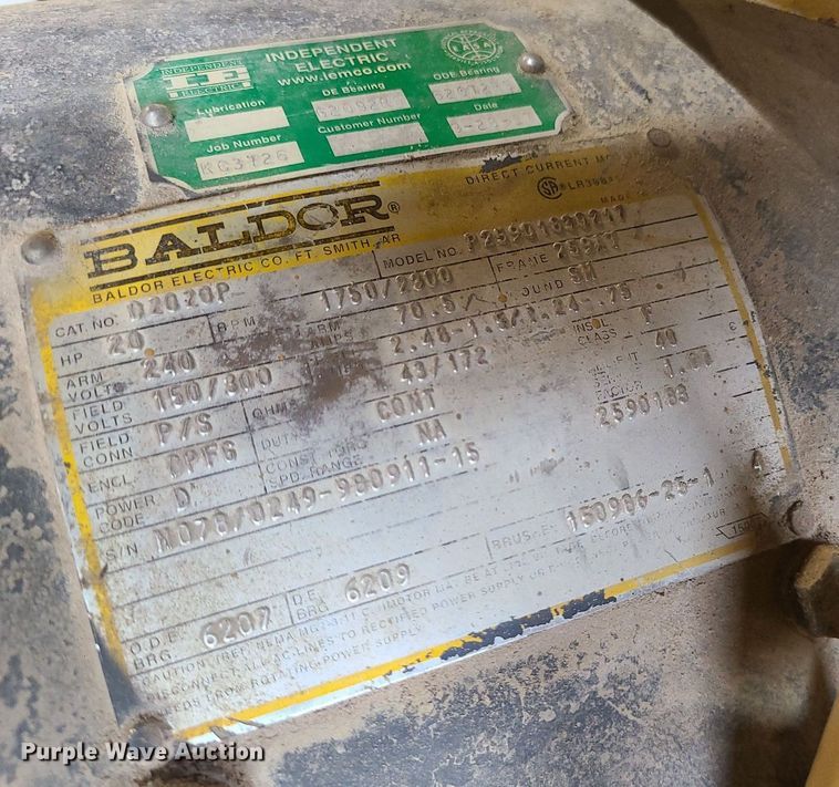 image for item LE9122 Ohio Magnetics  lifting magnet