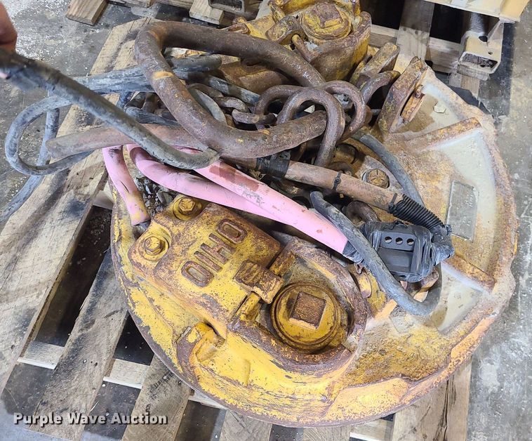 image for item LE9122 Ohio Magnetics  lifting magnet