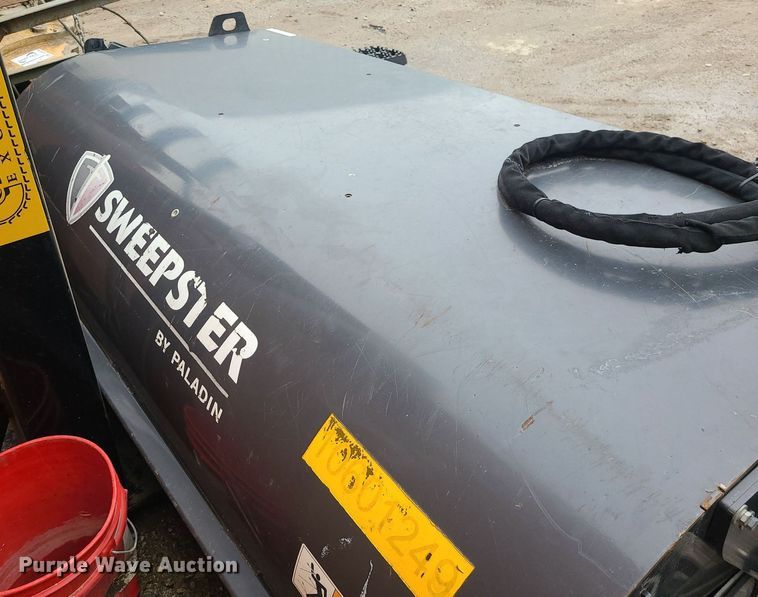 image for item LE9123 2017 Paladin Sweepster  skid steer broom