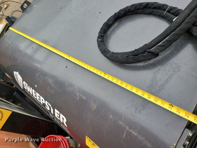 image for item LE9123 2017 Paladin Sweepster  skid steer broom