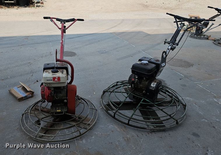 image for item LE9404 (2) power trowels