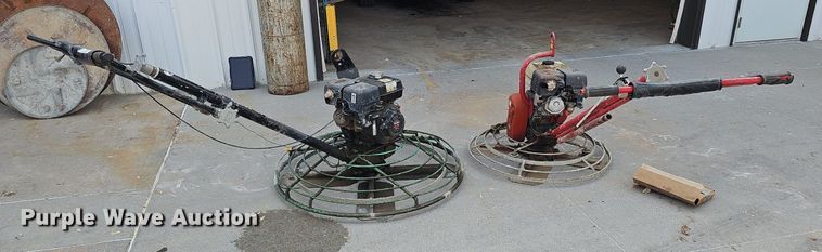 image for item LE9404 (2) power trowels