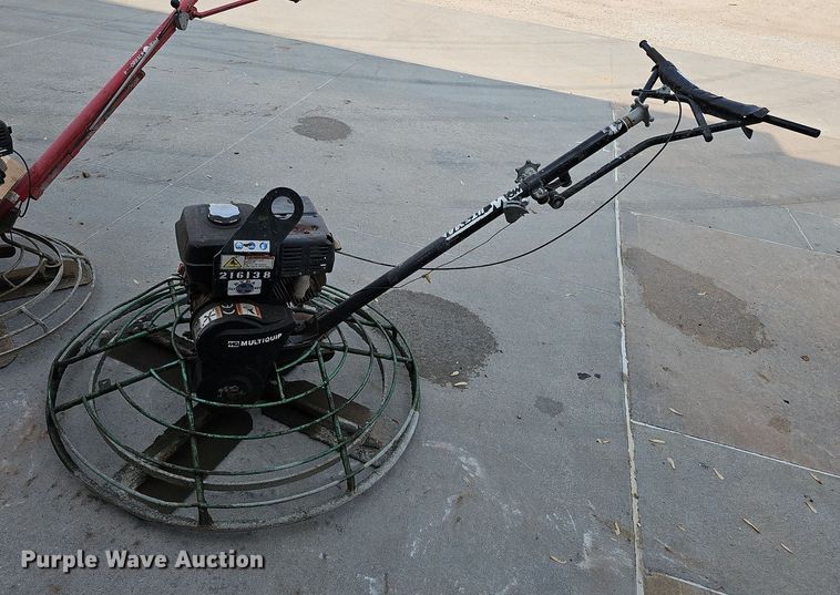 image for item LE9404 (2) power trowels