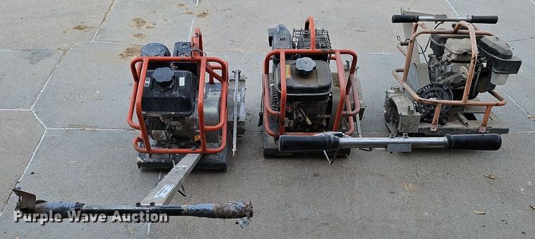 image for item LE9406 (3) Husqvarna concrete saws