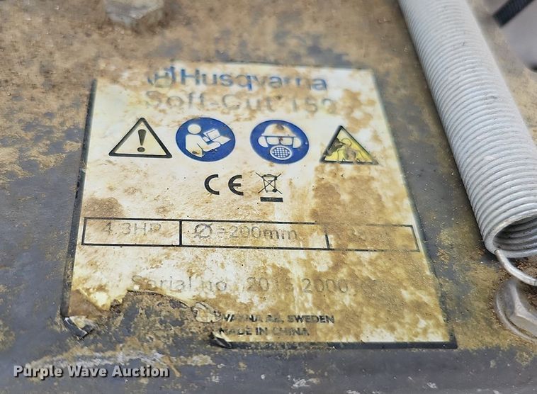 image for item LE9406 (3) Husqvarna concrete saws