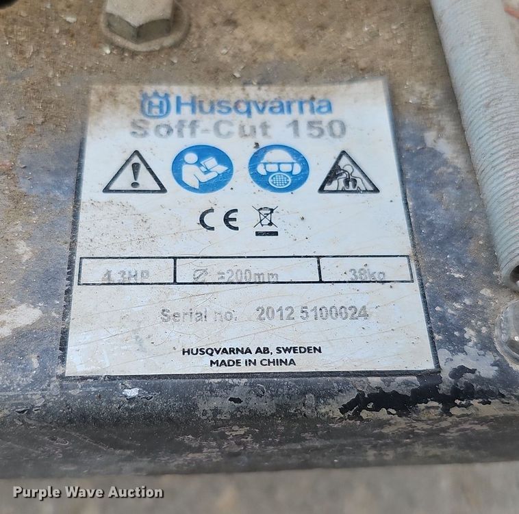 image for item LE9406 (3) Husqvarna concrete saws