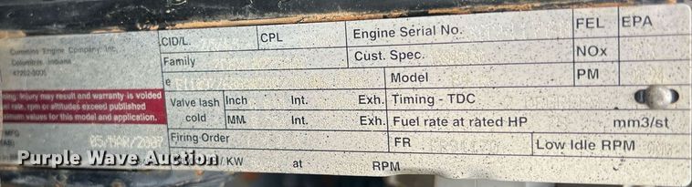 image for item LG9184 2007 Ingersoll Rand SD70D TF  single drum roller