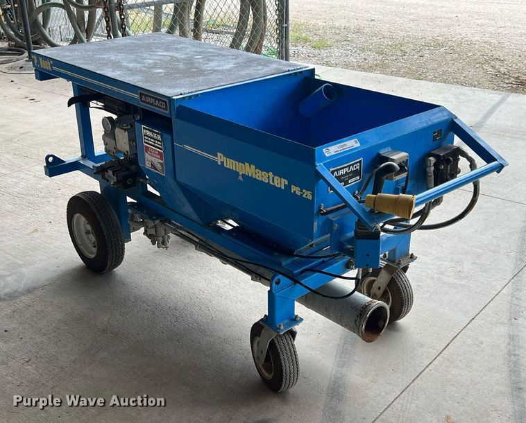 image for item LG9201 Airplaco Pumpmaster PG-25  grout pump