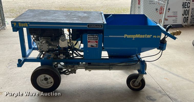 image for item LG9201 Airplaco Pumpmaster PG-25  grout pump
