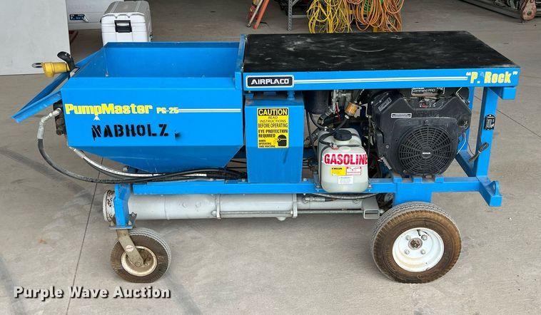 image for item LG9201 Airplaco Pumpmaster PG-25  grout pump